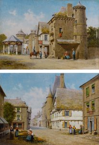 At Combourg, Brittany by John Mulcaster Carrick
