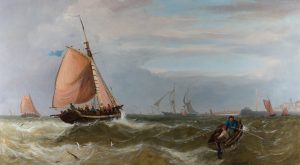 Fishing Boats making for Yarmouth Haven - JOHN CALLOW