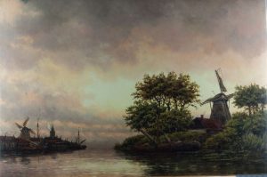On the Amstel, Holland - JAN van COUVER