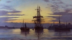 Evening Light - FREDERICK JAMES ALDRIDGE