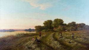 Haymaking by the River  WALTER WILLIAMS