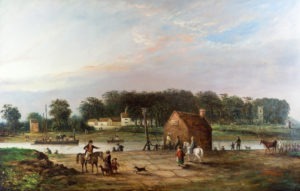 Carvers Public House and Old Wilford Ferry, Notts  CLAUDE STANFIELD MOORE