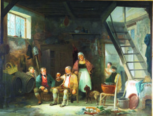 WILLIAM SHAYER senior An Inn Interior