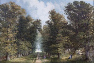 A Sunday Promenade, possibly Bishop’s Walk JOHN ANDERSON of Coventry
