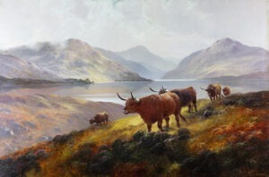 Moorland Rovers, Loch Lomond by HENRY ROBINSON HALL