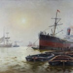 Parting with her Black Diamonds by CHARLES JOHN de LACY