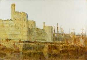 Carnarvon Castle by WILLIAM J.J.C. BOND