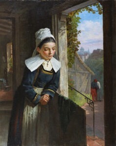 The Young Novice by WILLIAM ARTHUR BREAKSPEARE, R.B.A.