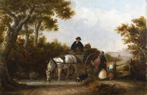 A Wayside Chat by THOMAS SMYTHE Cambridge Fine Art Gallery