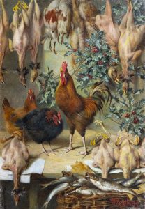 HERBERT WILLIAM WEEKES, 1841-1919, “Eheu Fougaces”, Oil on board, 12 x 8 inches, signed Cambridge Fine Art