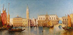 The Grand Canal, Venice by WILLIAM GEORGE MEADOWS Cambridge Fine Art Gallery