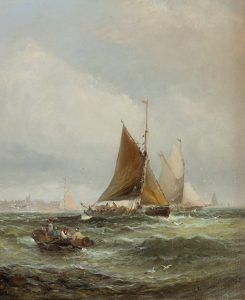 A Medway View by WILLIAM ANSLOW THORNLEY Cambridge Fine Art Gallery