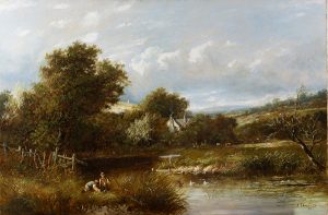 A Country View by JOSEPH THORS Cambridge Fine Art Gallery