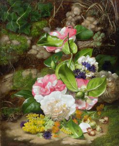Flowers by THOMAS WORSEY, R.B.S.A. Cambridge Fine Art Gallery