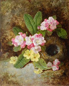 Still Life of Flowers by THOMAS WORSEY Cambridge Fine Art Gallery