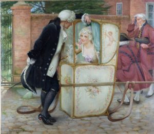 A Chance Meeting by DELAPOER DOWNING Cambridge Fine Art Gallery