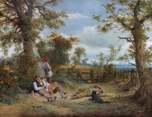 The Midday Rest by FREDERICK HENRY HENSHAW, R.B.S.A. Cambridge Fine Art Gallery