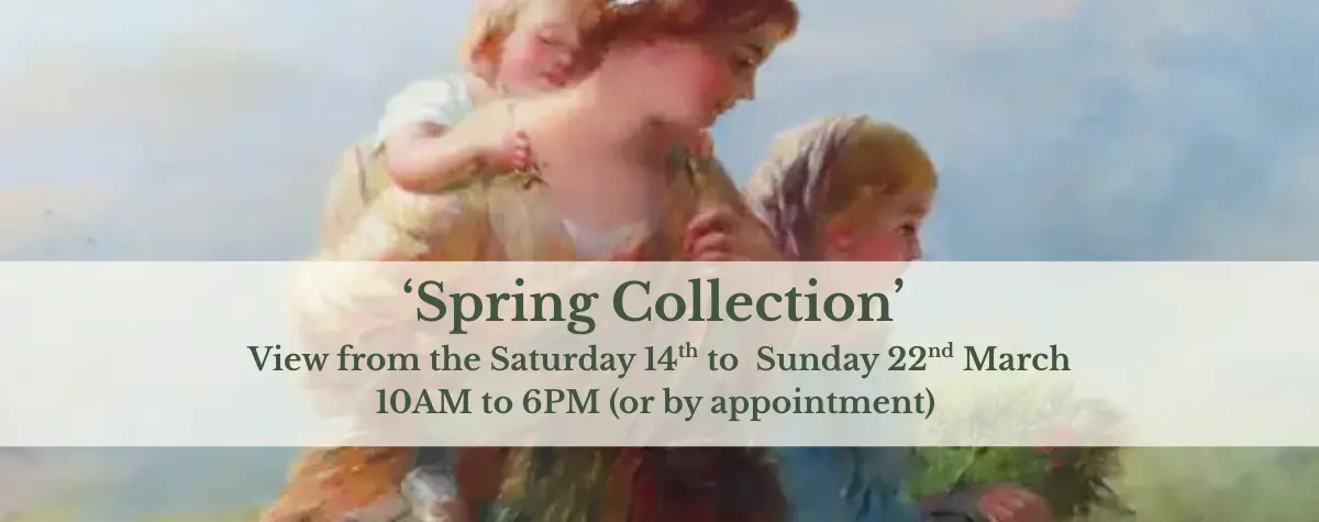 Nicholas Lury - Cambridge Fine Art - Invites you to private view of his Spring Collection of Fine Paintings 14th March through to 22nd of March 2026. Little Shelford Cambridge Art Gallery.