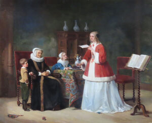 News from Afar by DAVID van der KELLEN Cambridge Fine Art Gallery