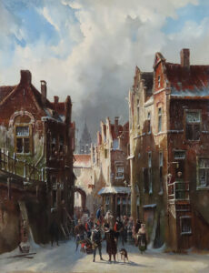SIMON van der LEY, Sir Phillips Sydney in Zutphen during the Spanish War Cambridge Fine Art Gallery