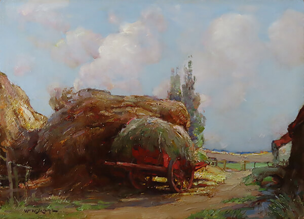 The Haystack by WILLIAM WATT MILNE Cambridge Fine Art Gallery