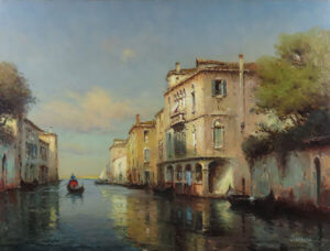 Venice, Evening by GEORGES NOEL BOUVARD Cambridge Fine Art Gallery