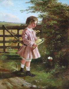JOHN DUVALL – The Butterfly – 1816-1892_cambridge_fine_art_gallery.