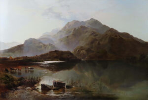 SIDNEY RICHARD PERCY – A View of Loch Katrine – 1855_cambridge_fine_art_gallery